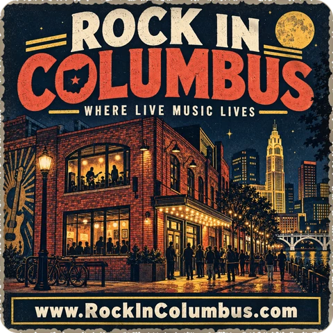 Rock Columbus — coaster logo