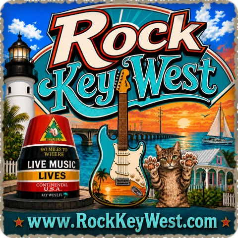 Rock Key West — coaster logo