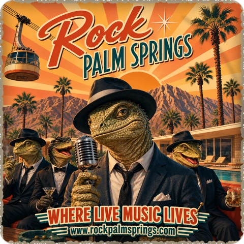 Rock Palm Springs — coaster logo