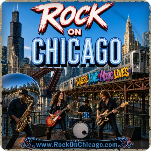 Rock Chicago — coaster logo