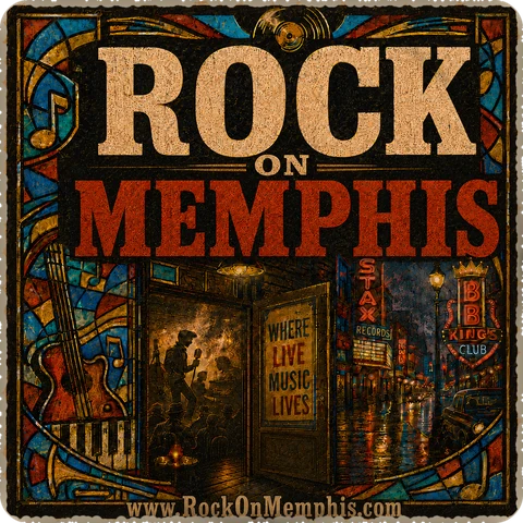 Rock Memphis — coaster logo