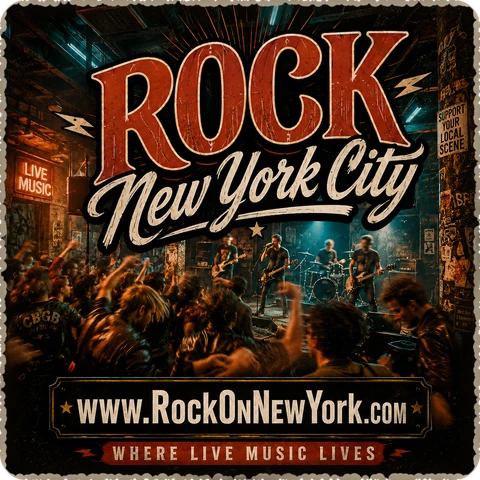 Rock New York City — coaster logo